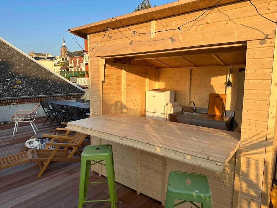 La Terrasse D'Ault Διαμέρισμα Εξωτερικό φωτογραφία
